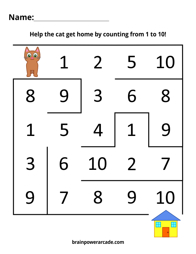 Counting From 1-10