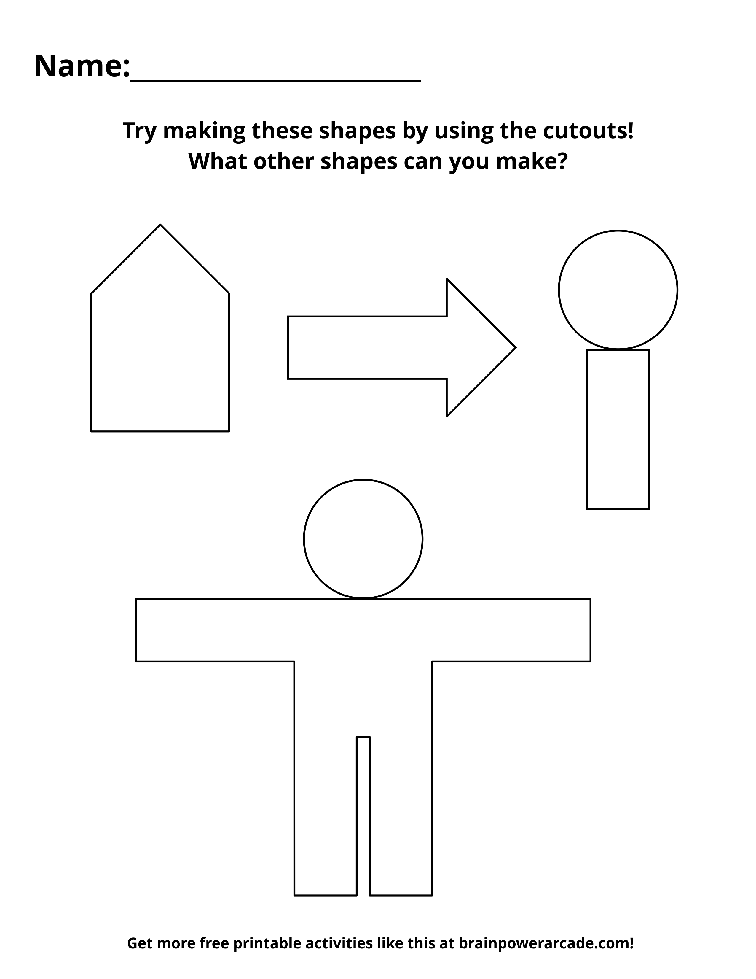 Make Shapes (Page 1)