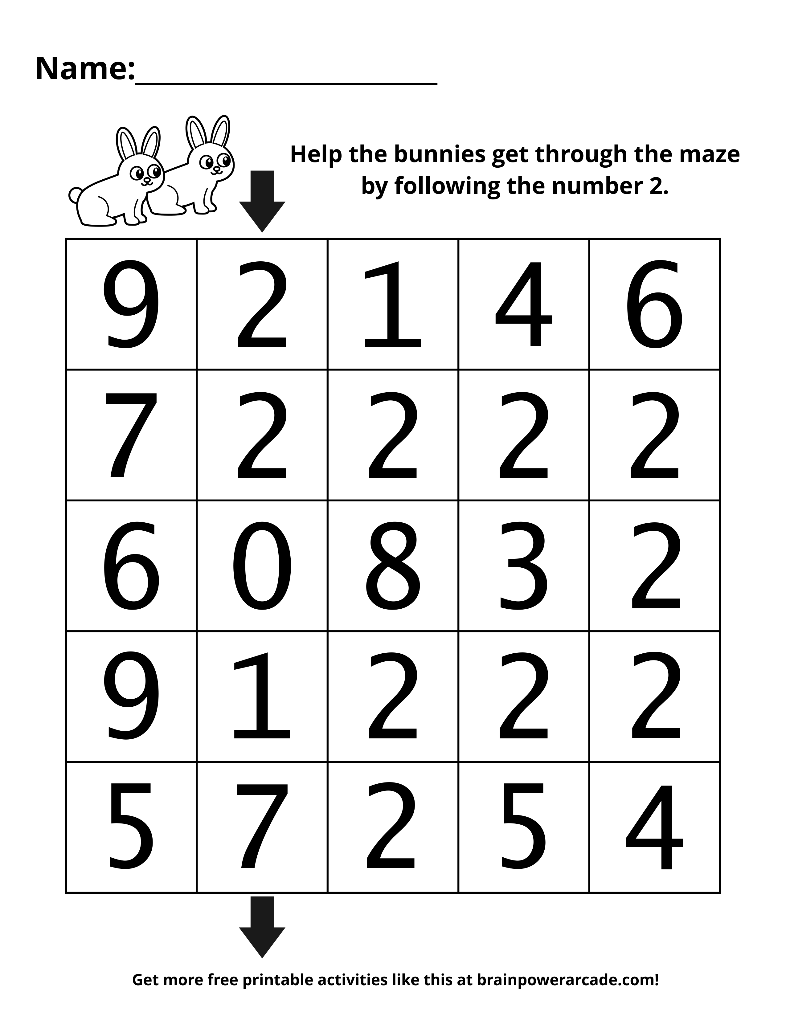 Shape And Symbol Mazes Brainpower Arcade